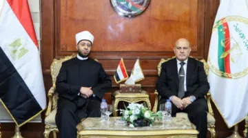رئيس النيابة الإدارية يلتقي وزير الأوقاف