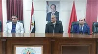 مدير تعليم بورسعيد يراقب سير العمل في مشروع المدارس المتميزة في مصر