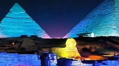 استئناف عروض الصوت والضوء في منطقة أهرامات الجيزة استئناف عروض الصوت والضوء في منطقة أهرامات الجيزة