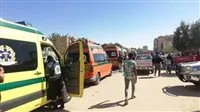 إصابة 16 فردًا جراء انقلاب ميكروباص على طريق القاهرة – أسيوط الصحراوي الغربي في الفيوم