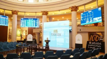 ارتفاع البورصة بأكثر من 1% وارتفاع مؤشر السبعيني بنسبة 0.08%