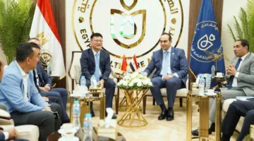 رئيس هيئة الرعاية الصحية يلتقي النائب الأول لرئيس شركة هواوي ومدير قطاع الأعمال العالمية.