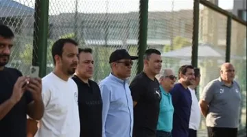 نجوم الرياضة يشهدون مباراة منتخب الشباب المصري ضد الكويت