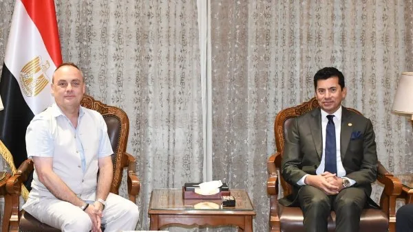 وزير الشباب يجتمع بالممثل المقيم لبرنامج الأمم المتحدة للسكان في مصر