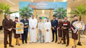 «الاتحاد للطيران» الإماراتية تبدأ تشغيل رحلاتها إلى مدينة العلمين