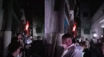 استدعاء خبراء الأدلة الجنائية لفحص موقع حريق في شقة بالمعادي