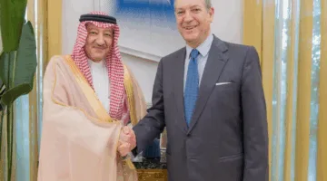 الخريجي يلتقي بالسكرتير العام لوزارة الخارجية الإيطالية