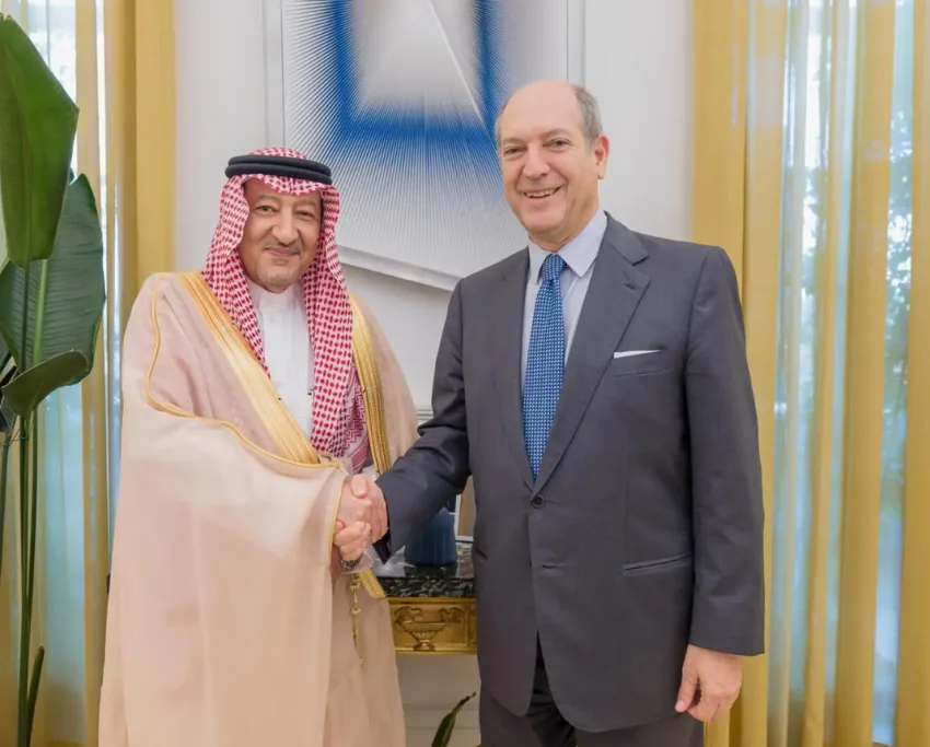 الخريجي يلتقي بالسكرتير العام لوزارة الخارجية الإيطالية