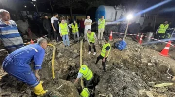 بسبب التسرب: طوارئ الغاز الطبيعي تقطع خط أنابيب حراجية العزب في قنا