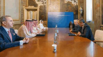 الخريجي يتباحث مع المسؤولين الإيطاليين حول مجالات التعاون