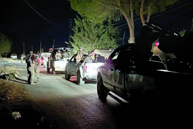 الجيش السوري يغادر السويداء