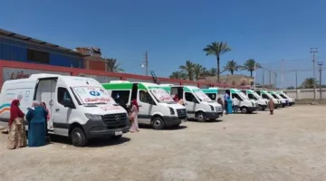 نجاح برنامج القوافل الصحية في دمياط خلال النصف الأول من عام 2025