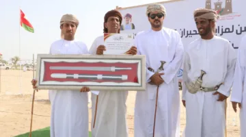 افتتاح مهرجان جعلان بني بوحسن لمسابقة جمال الحيران