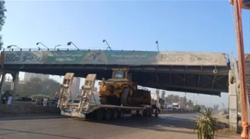 الهيئة العامة للطرق والكباري تفند شائعات انهيار أحد جسور المشاة على طريق بنها-القاهرة الزراعي