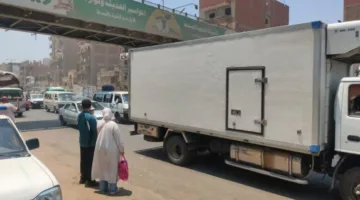 بعد ترميم جسر المشاة في طوخ.. العودة للحركة المرورية الطبيعية على الطريق الزراعي