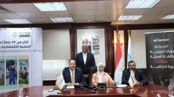 جهاز تنمية المشروعات يطلق استراتيجية متكاملة لتعزيز المهارات البشرية بالتعاون مع “المنتور”