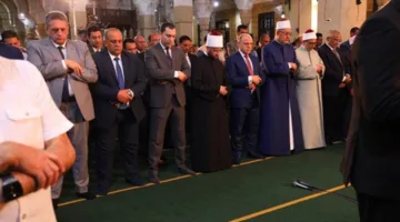 وزير الأوقاف والمفتي ومحافظ كفر الشيخ يطلقون المرحلة الأولى من مشروع تطوير ساحة وميدان الدسوقي