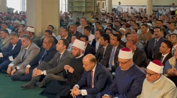 وزير الأوقاف والمفتي ومحافظ كفر الشيخ يشاركون في صلاة الجمعة في مسجد الدسوقي.. صور