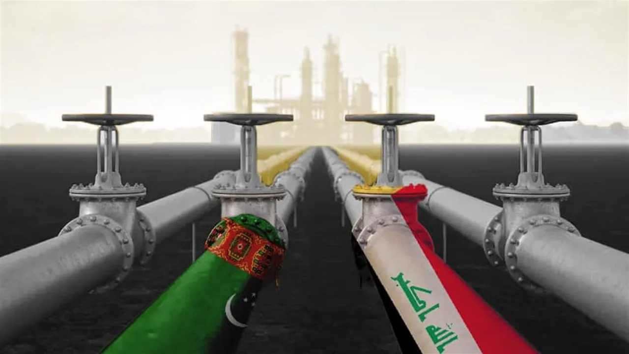 مرحلة واحدة تفصل العراق عن بدء استيراد الغاز من تركمانستان مرحلة واحدة تفصل العراق عن بدء استيراد الغاز من تركمانستان