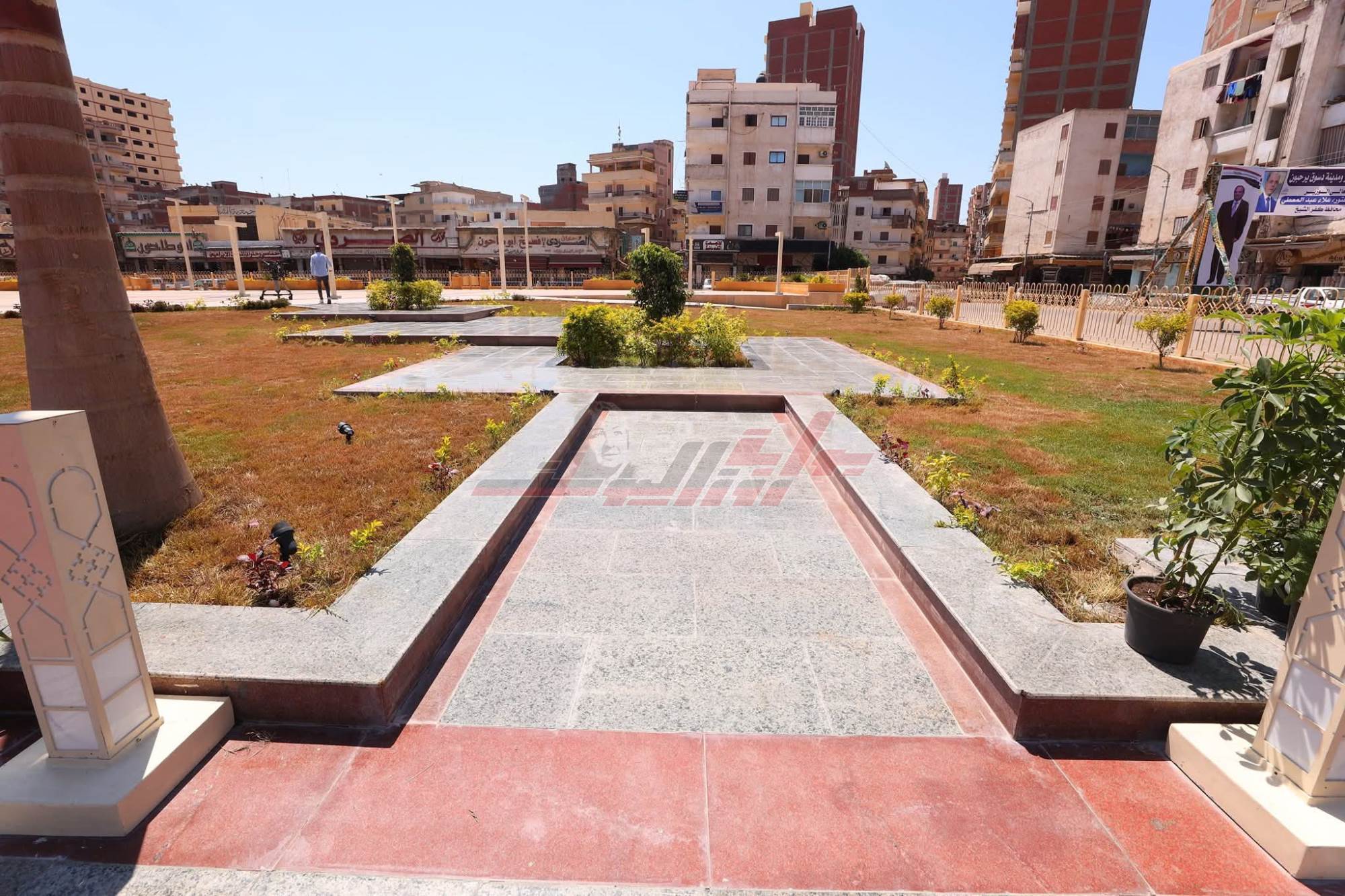 تطوير ساحة المسجد