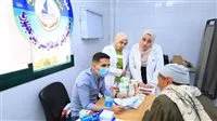 جامعة الأزهر تنظم قافلة طبية وتنموية متكاملة لدعم سكان قرية سنهور في كفر الشيخ