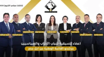 التنسيقية تكشف عن الأعضاء المرشحين في القائمة الوطنية لدعم مصر لانتخابات مجلس الشيوخ 2025