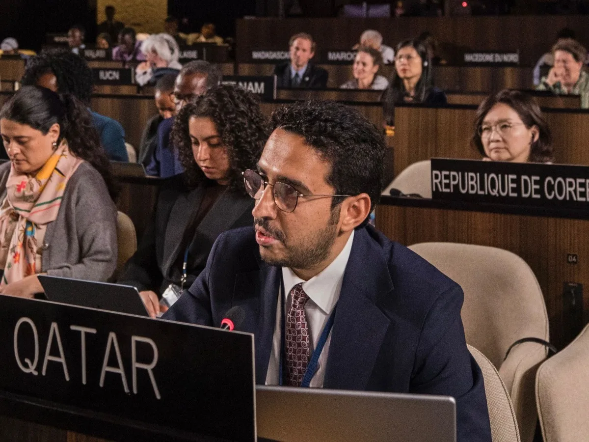 قطر تطالب العالم بتحمل مسؤولياته في safeguarding الثقافات التراثية في فلسطين المحتلة. قطر تطالب العالم بتحمل مسؤولياته في safeguarding الثقافات التراثية في فلسطين المحتلة.