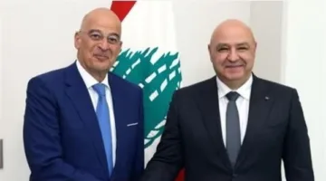 الرئيس عون يتناول التعاون العسكري مع وزير الدفاع اليوناني