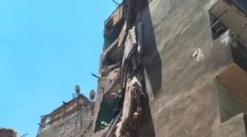 إجراء طارئ من النيابة بخصوص المبنى المتضرر في الساحل
