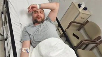 حسام حبيب يتعرض لإصابة في قدمه قبل أول حفلة رسمية له في السعودية.. صور