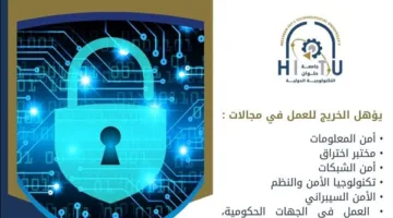 تنسيق الجامعات: اكتشف برنامج الأمن السيبراني في جامعة حلوان للتكنولوجيا الدولية