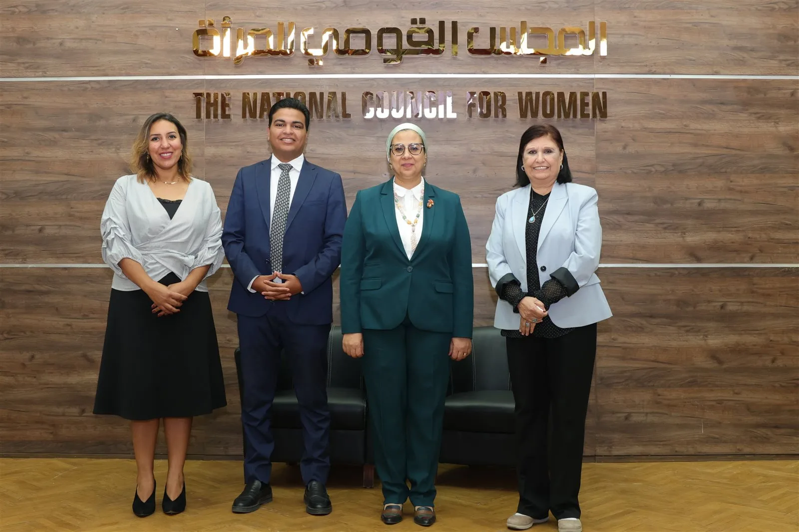 المجلس القومي للمرأة يستقبل وفدًا من اتحاد ‘بشبابها’ التابع لوزارة الشباب والرياضة