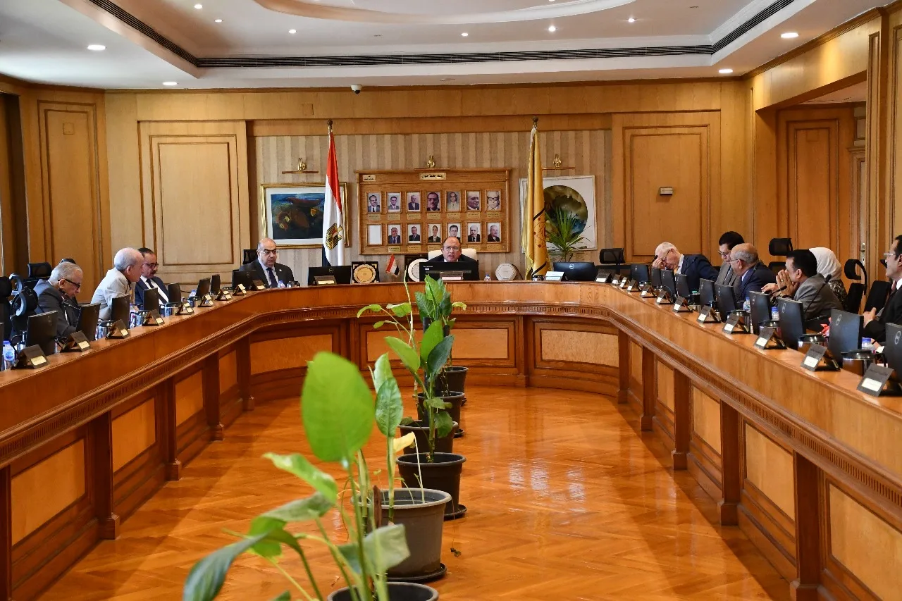 رئيس جامعة حلوان يؤكد على أهمية تحديث البرامج الأكاديمية لاستقطاب المزيد من الطلاب الجدد. رئيس جامعة حلوان يؤكد على أهمية تحديث البرامج الأكاديمية لاستقطاب المزيد من الطلاب الجدد.