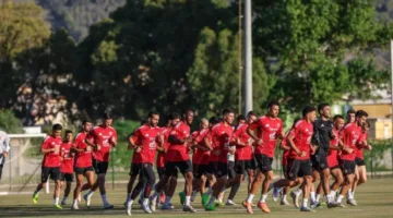 الأهلي يبدأ تدريباته الأولية في تونس