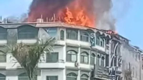 حريق يُدمر سقف منزلين في البلينا بسوهاج