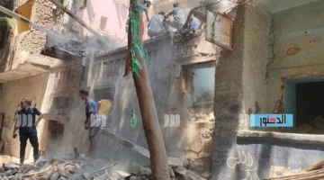 التحقق من الوضع الصحي لمصابي انهيار العقار في مصر القديمة
