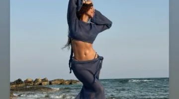 ميريام فارس تثير النقاش بمظهر جريء على الشاطئ