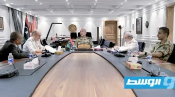 الحداد يجتمع مع الملحق العسكري اليوناني لاستكشاف مجالات التعاون