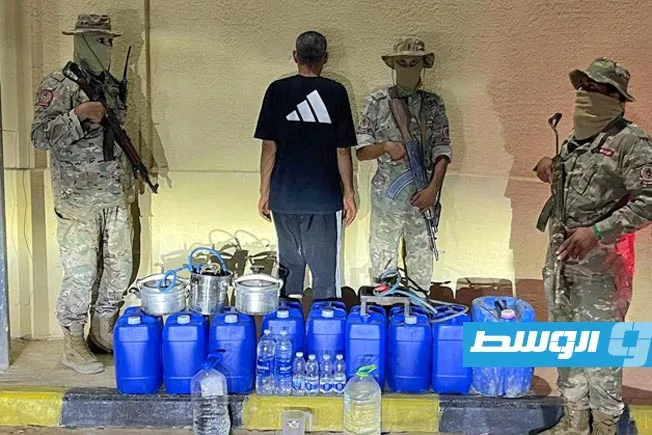 «اللواء 444 قتال»: حملة ضد مصنع للخمور وتوزيعها