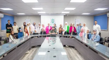 المعمل المركزي لمتبقيات المبيدات بوزارة الزراعة يستضيف طلاب كلية الطب البيطري في زيارة تعليمية