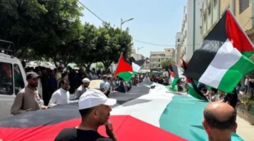 المغرب: 95 تظاهرة مناهضة للعدوان الإسرائيلي على سوريا وتأييدًا لفلسطين