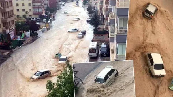 فيضانات أنقرة تملأ الشوارع بالمياه وتدمر جدران المنازل | تابعوا معنا