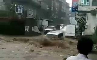 غرق عائلة مكونة من أربعة أشخاص جراء السيول في اليمن