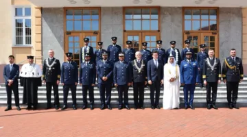 وزارة الداخلية تحتفل بتخريج الدفعة الرابعة من مرشحيها في الأكاديمية البحرية ببولندا