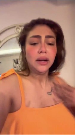 هدير عبد الرازق خلال اللايف