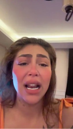 بكاء هدير عبد الرازق