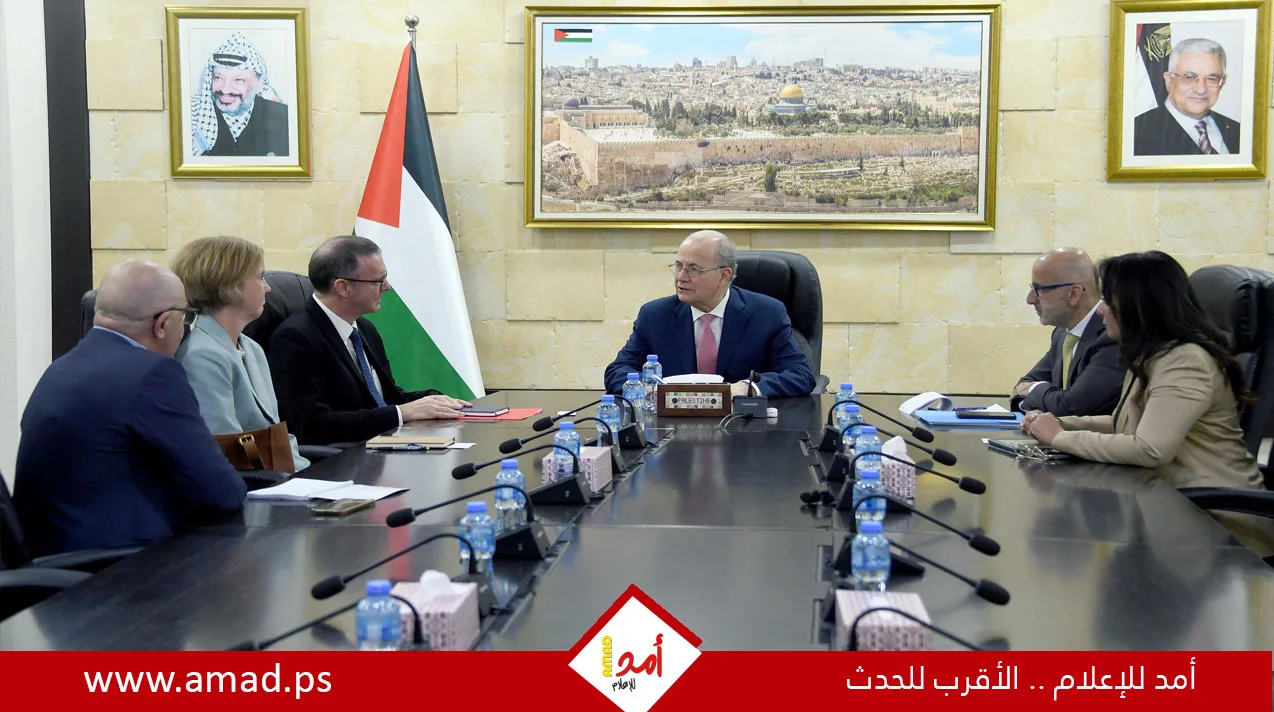 مصطفى يناقش مع ممثل UNDP الوضع في غزة وصعوبات التنمية في فلسطين مصطفى يناقش مع ممثل UNDP الوضع في غزة وصعوبات التنمية في فلسطين