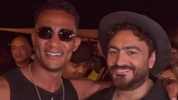 لقاء محمد رمضان وتامر حسني في الساحل الشمالي لقاء محمد رمضان وتامر حسني في الساحل الشمالي