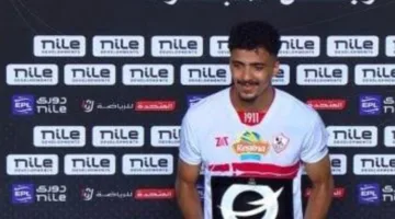 حسام عبد المجيد يُصيب وجهه في مباراة ودية ضد الشمس