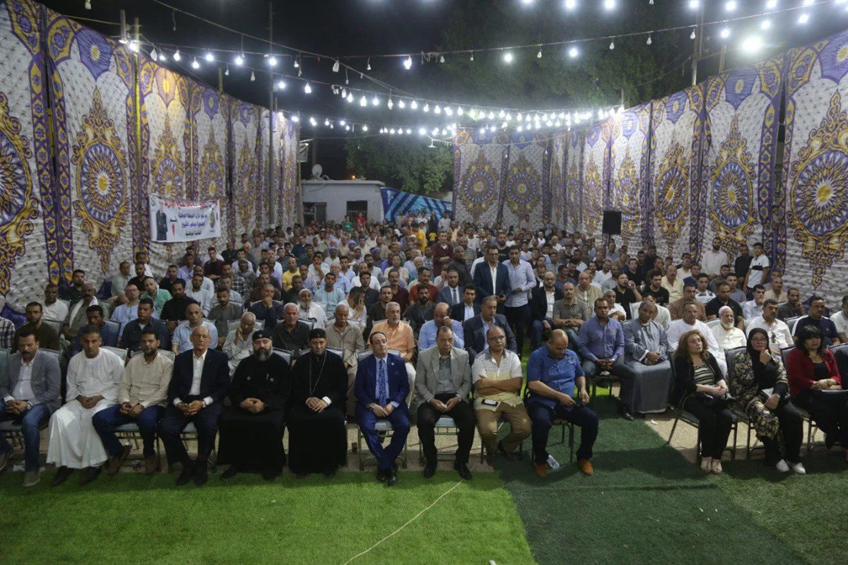 “الجبهة الوطنية” تعقد أول مؤتمر شعبي لدعم القائمة الوطنية في المنيا (صور)
